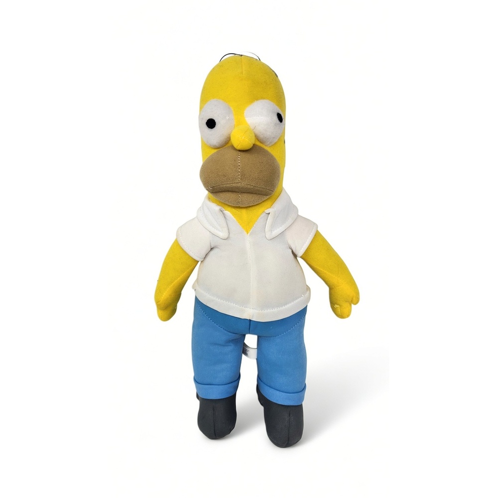 Toy Factory The Simpsons Homer Simpson 16 Inch Plush Doll Polyester Soft Stuffed